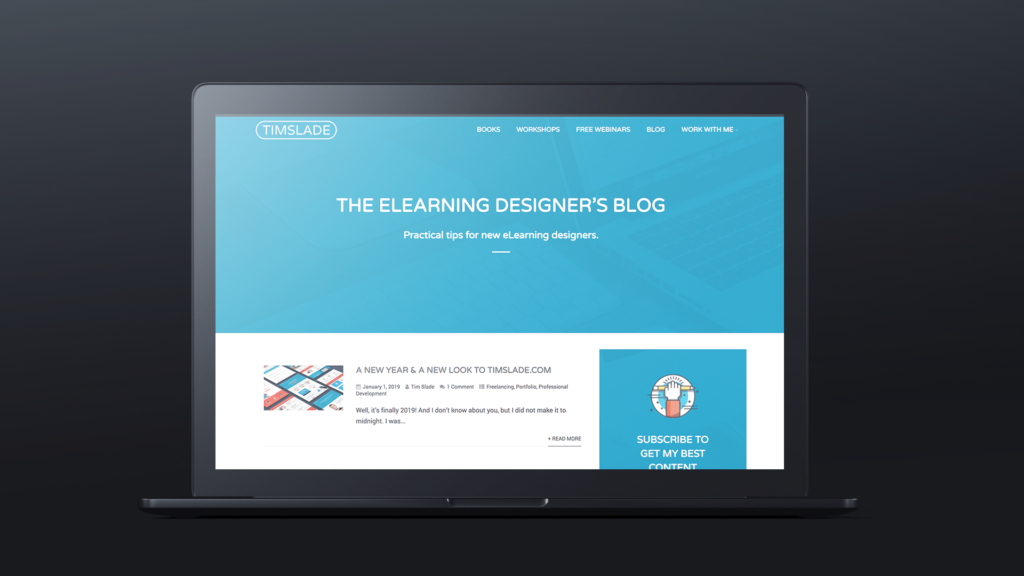 3 New Year's Resolutions for a Successful eLearning Career | Tim Slade